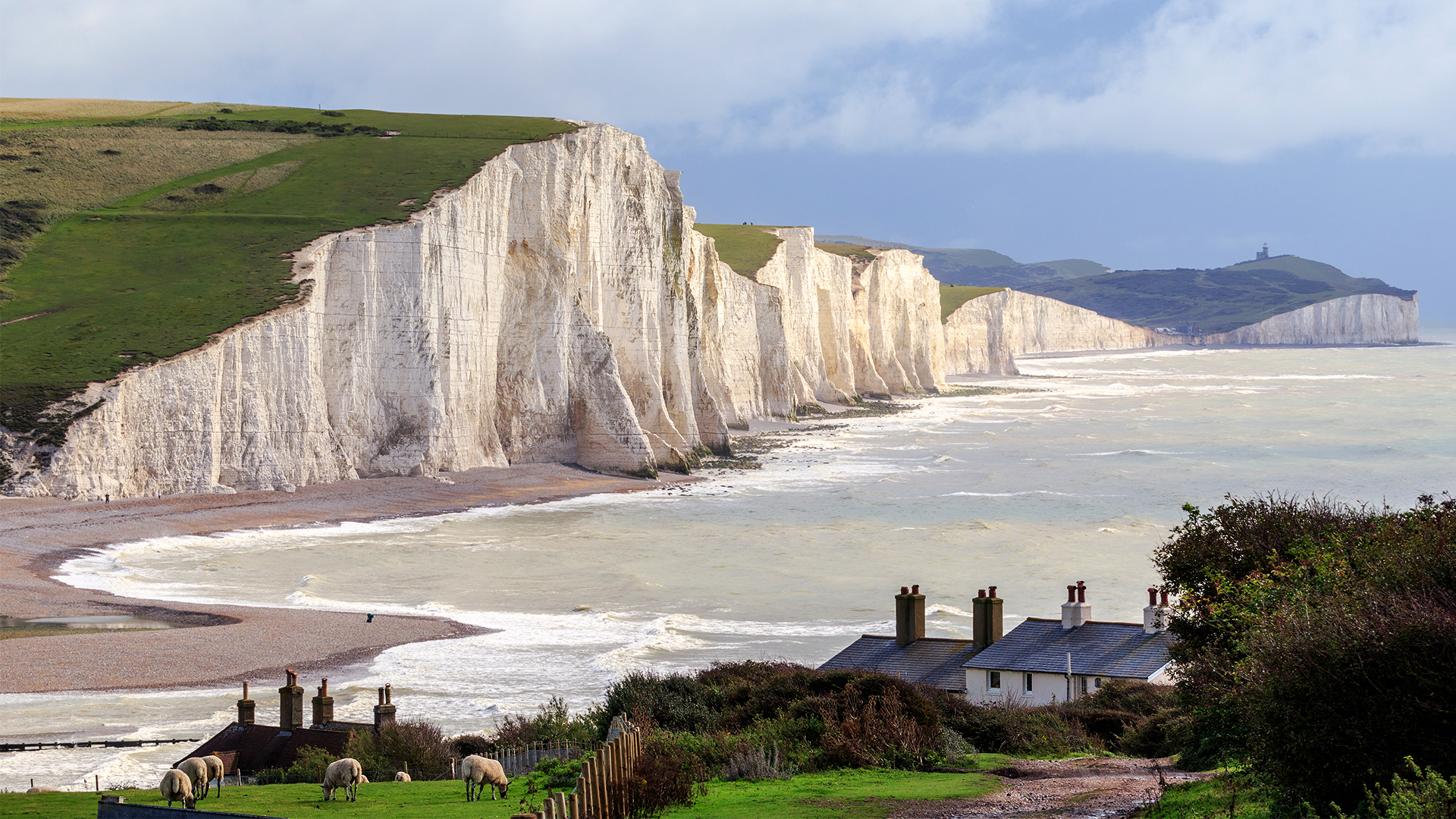 The World From Above: British Isles  - E25 - England - Seven Sisters to Canterbury Cathedral