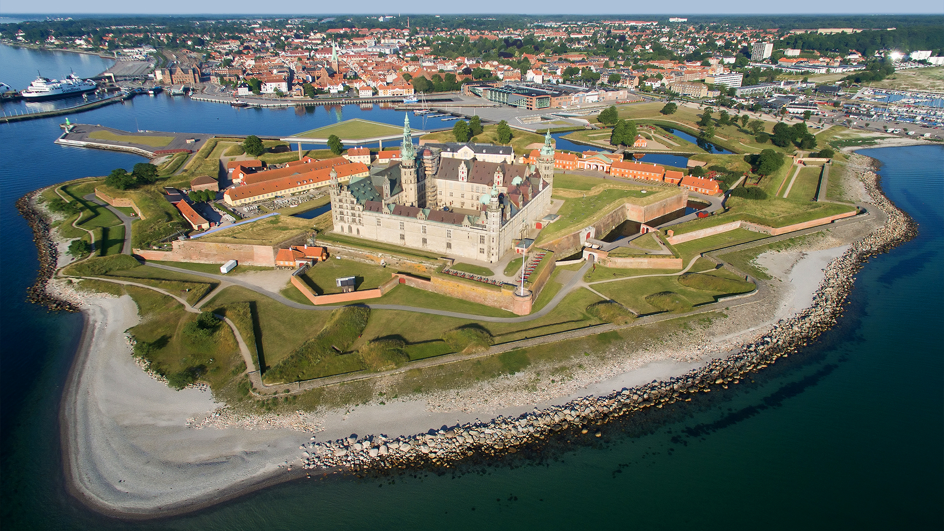 The World From Above: Denmark  - E1 - Rødby to Kronborg Castle