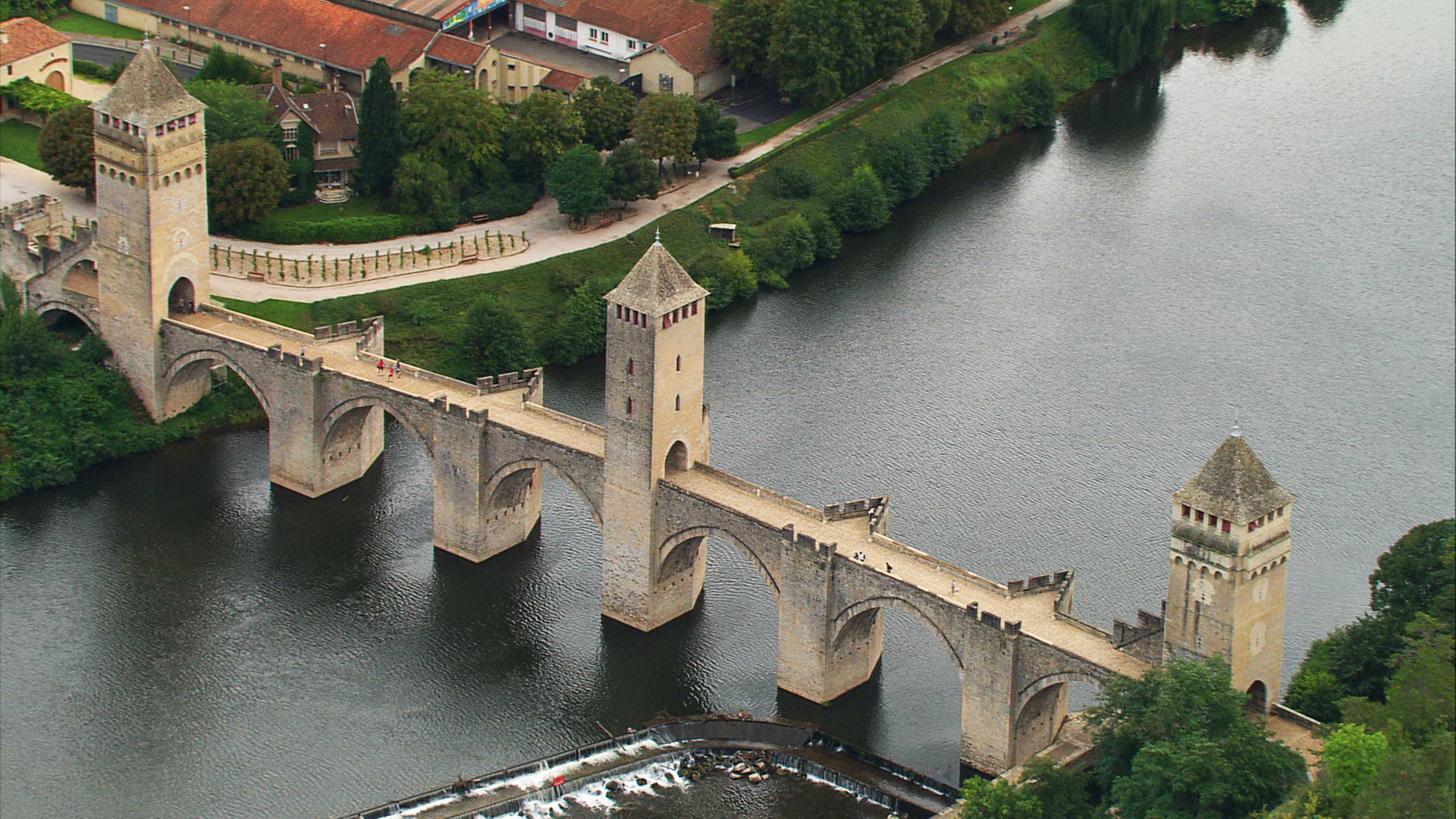 The World From Above: France  - E5 - Oradour-sur-Glane to Puilarens Castle