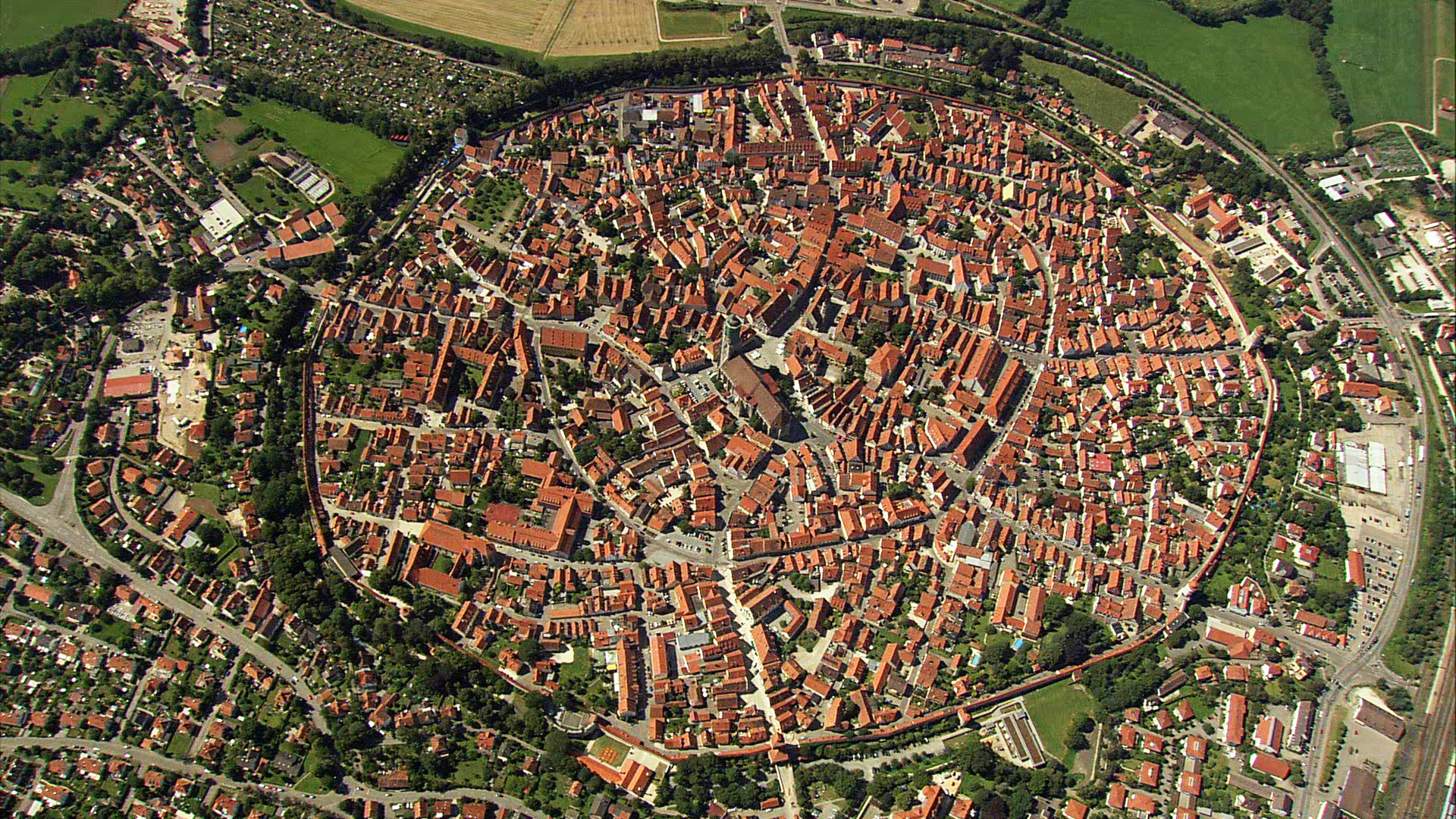 The World From Above: Germany  - E6 - Palatinate Forest to Bamberg