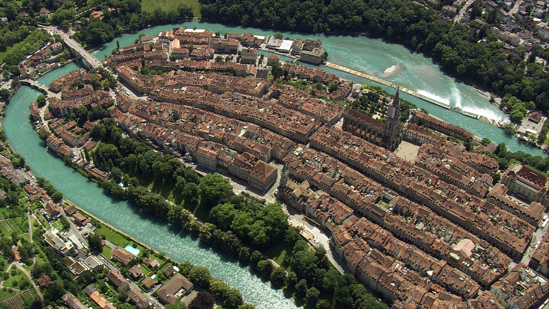 The World From Above: Switzerland  - E3 - Rheinau to Creux du Van