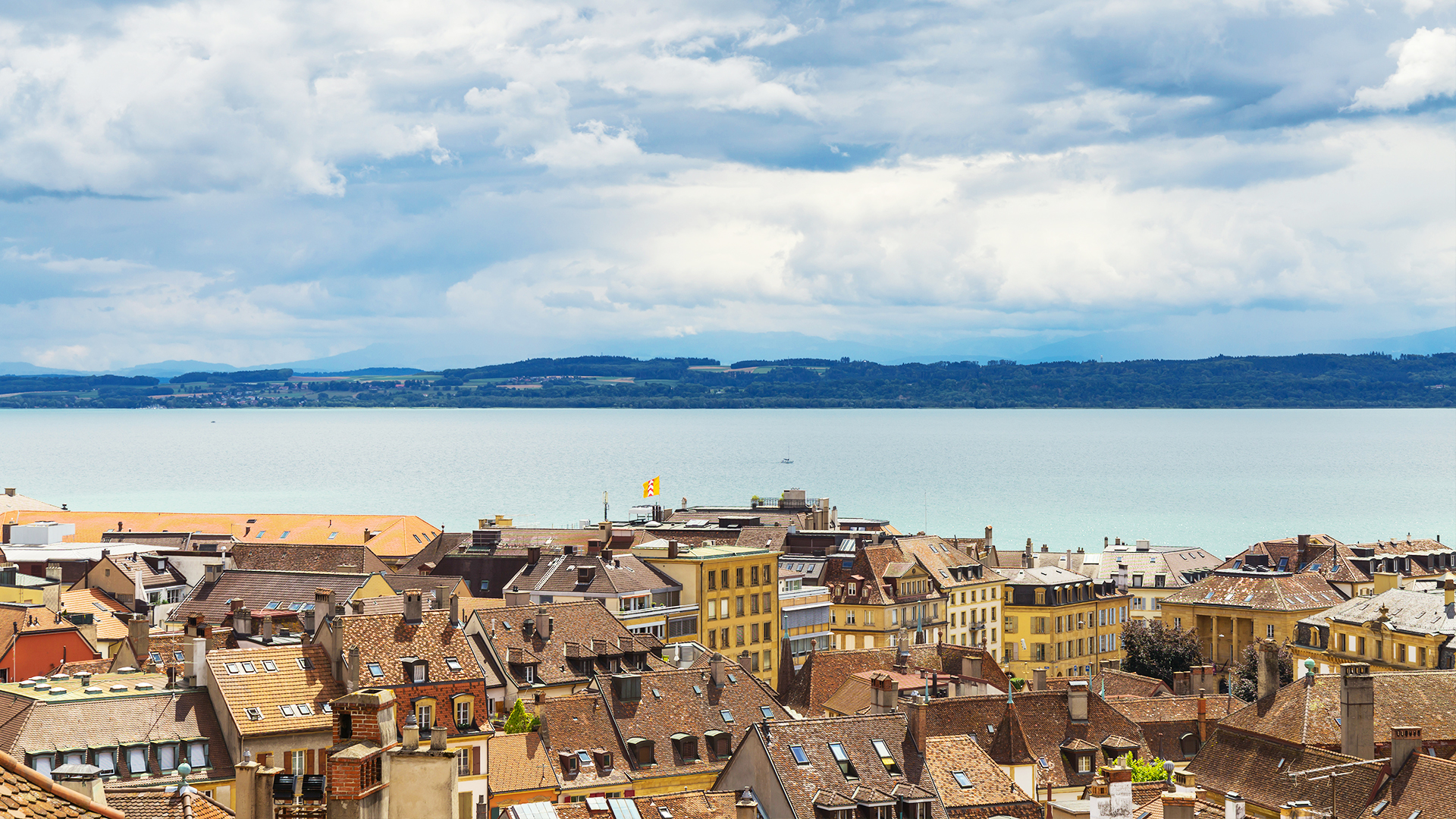 The World From Above: Switzerland  - E4 - Lake Neuchatel to the Eiger