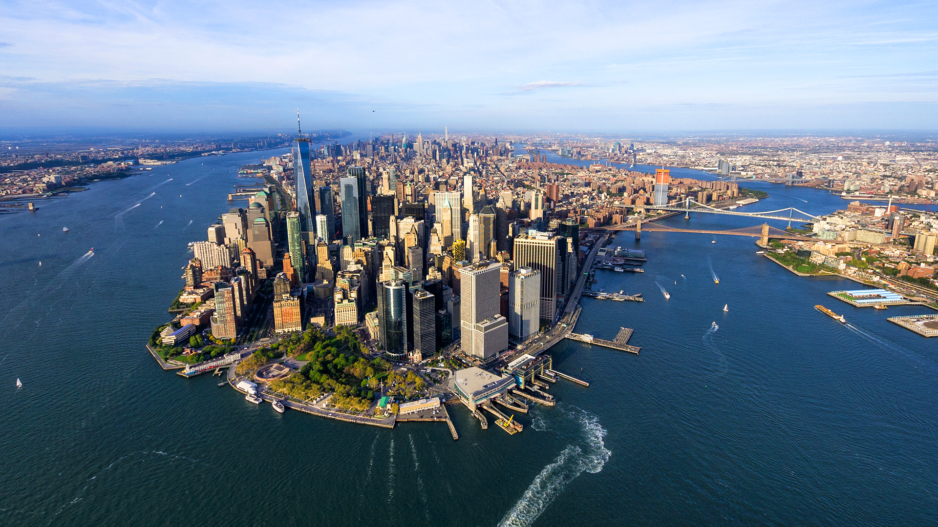 The World From Above: United States  - E1 - New York - Hudson to New York